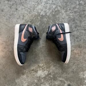 Air Jordan 1 Retro High Bronze Medal Black Grey White 332550-016 Men's Size 9